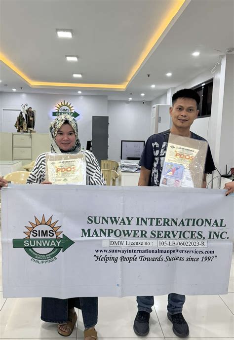 sims sunway|Sunway International Manpower Services Inc.Official.